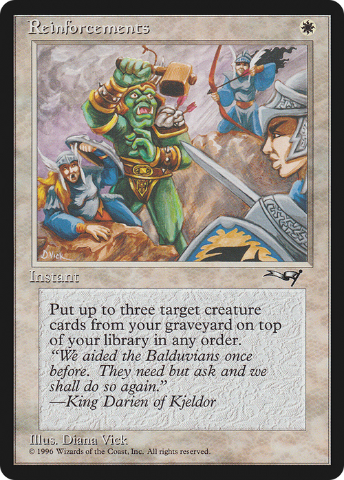 Reinforcements (Orc) (ALL-143) - Alliances