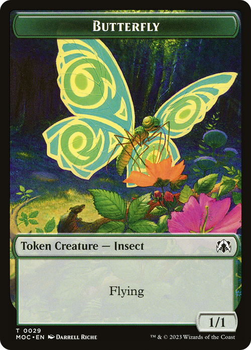 Butterfly (TMOC-029) - March of the Machine Commander Tokens
