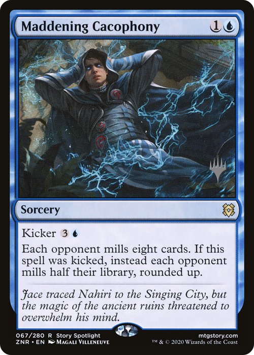 Maddening Cacophony (PPZNR-67P) - Zendikar Rising Promos