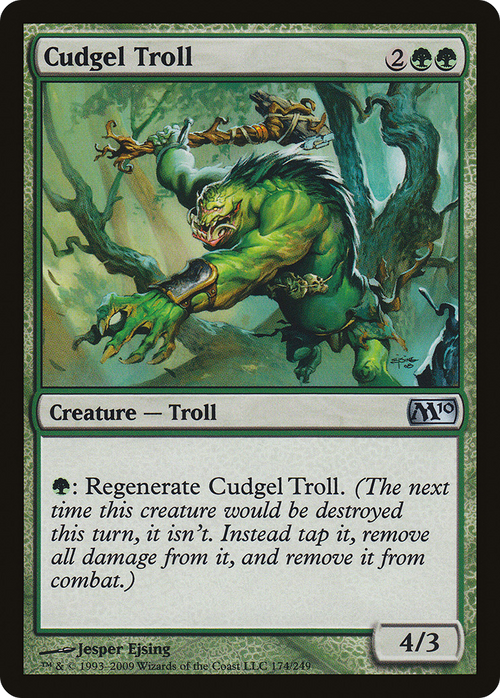 Cudgel Troll (M10-174) - Magic 2010