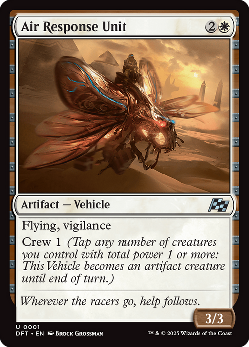 Air Response Unit (DFT-001) - Aetherdrift Foil