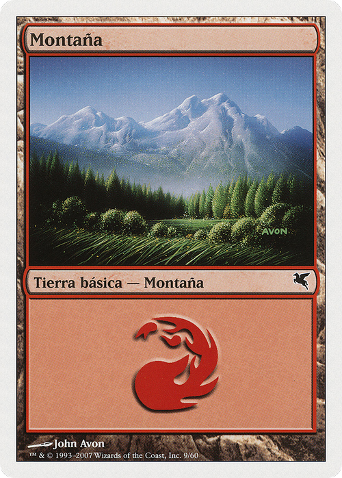 Mountain (Italian) - "Montagna" (I9) (PSAL-0I9) - Salvat 2005