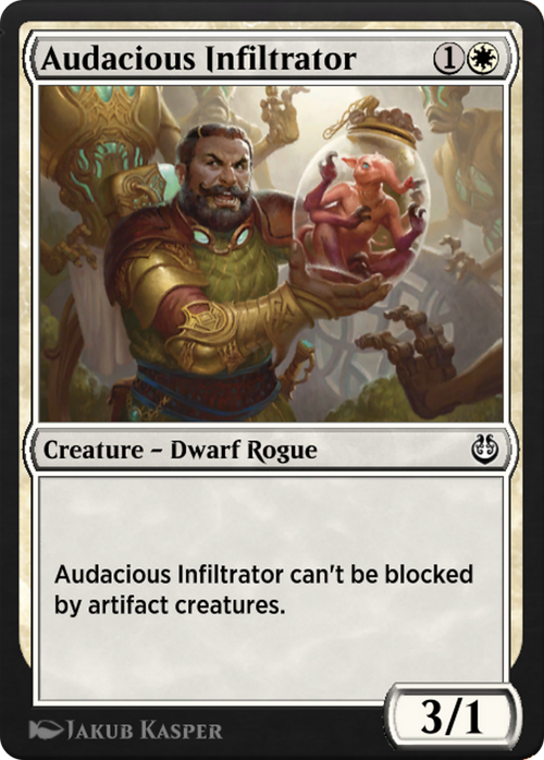 Audacious Infiltrator (KLR-008) - Kaladesh Remastered