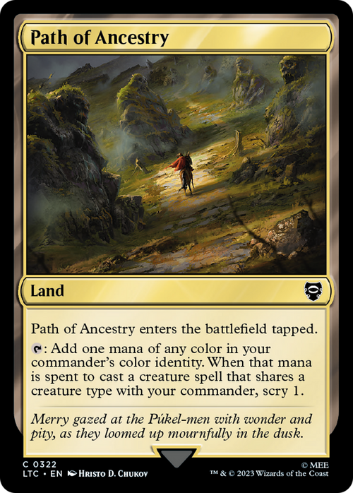 Path of Ancestry (LTC-322) - Tales of Middle-earth Commander