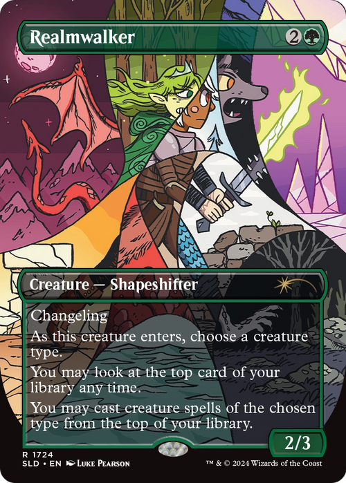 Realmwalker (SLD-1724) - Secret Lair Drop (Borderless) Foil