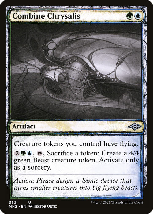 Combine Chrysalis (MH2-362) - Modern Horizons 2: (Showcase)