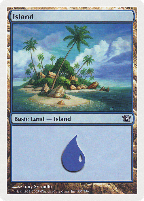 Island (337) (9ED-337) - 9th Edition