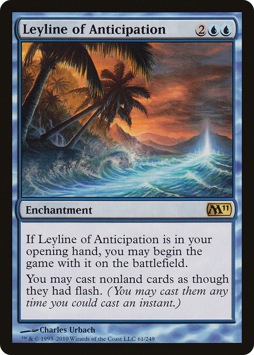 Leyline of Anticipation (M11-061) - Magic 2011 Foil