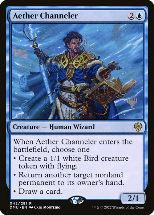 Aether Channeler (PPDMU-042) - Dominaria United Promos Foil
