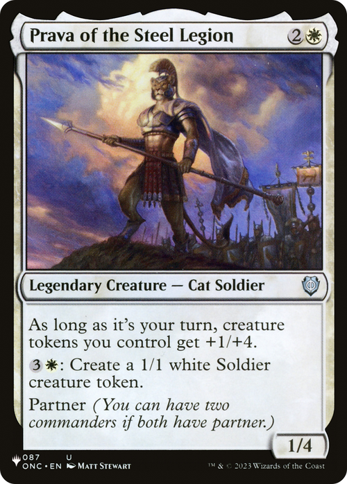 Prava of the Steel Legion (LIST-087/028) - The List