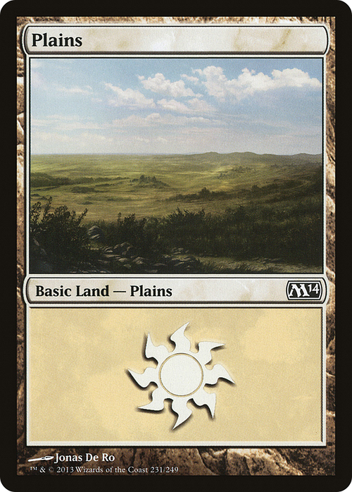 Plains (231) (M14-231) - Magic 2014