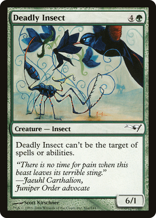 Deadly Insect (CTD-065) - Coldsnap Theme Decks