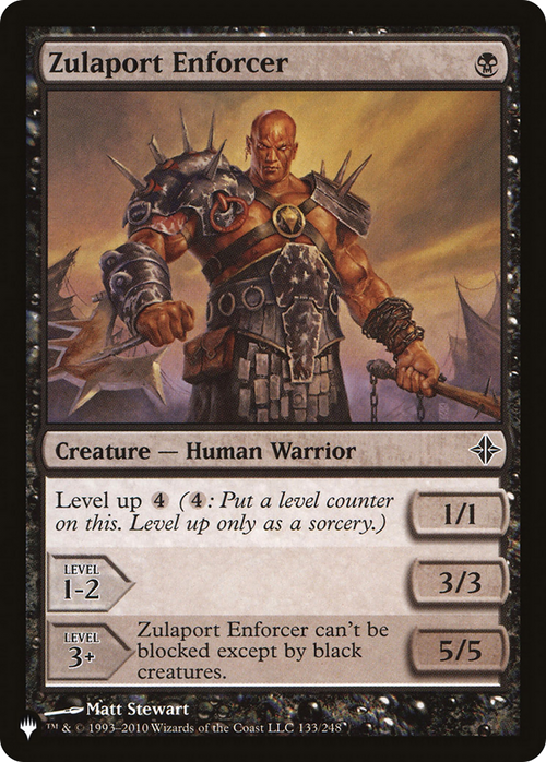 Zulaport Enforcer (LIST-ROE-133) - The List