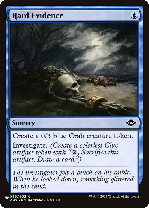 Hard Evidence (LIST-046/303) - The List