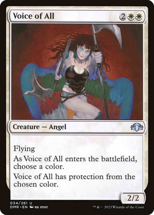 Voice of All (DMR-034) - Dominaria Remastered Foil