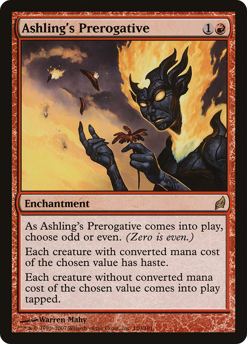 Ashling's Prerogative (LRW-150) - Lorwyn Foil