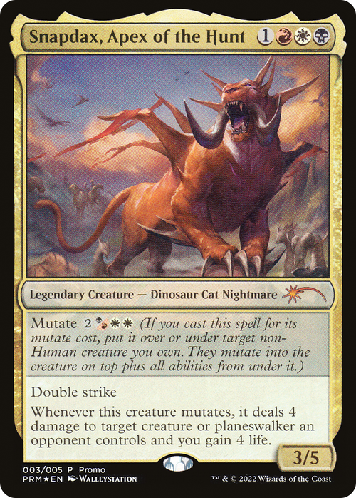 Snapdax, Apex of the Hunt (2022 Lunar New Year Promo) (UMP-003) - Year of the Tiger 2022 Foil