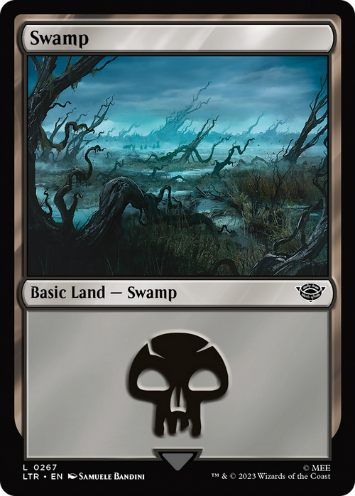 Swamp (0267) (LTR-267) - The Lord of the Rings: Tales of Middle-earth Foil