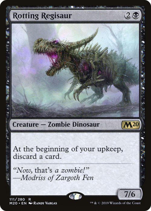 Rotting Regisaur (M20-111) - Core Set 2020