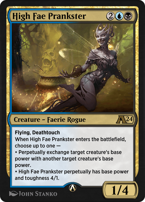 High Fae Prankster (YWOE-020) - Alchemy: Wilds of Eldraine