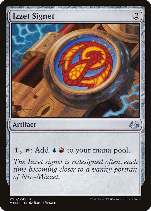 Izzet Signet (MM3-223) - Modern Masters 2017
