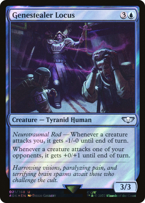 Genestealer Locus (Surge Foil) (40K-021) - Warhammer 40,000 Commander Foil