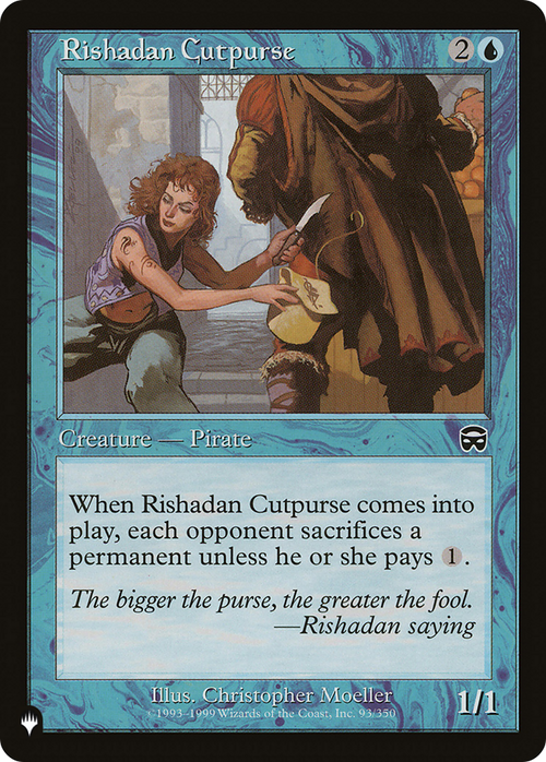 Rishadan Cutpurse (LIST-MMQ-93) - The List