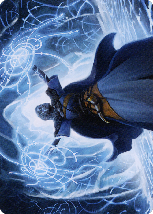 Frost Augur // Frost Augur (ASKHM-014) - Art Series: Kaldheim (Borderless) Foil