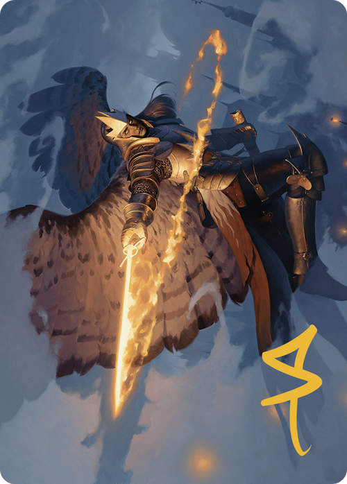 Aurelia's Vindicator // Aurelia's Vindicator (AMKM-001) - Murders at Karlov Manor Art Series (Borderless)