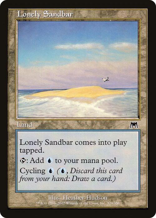 Lonely Sandbar (ONS-320) - Onslaught Foil