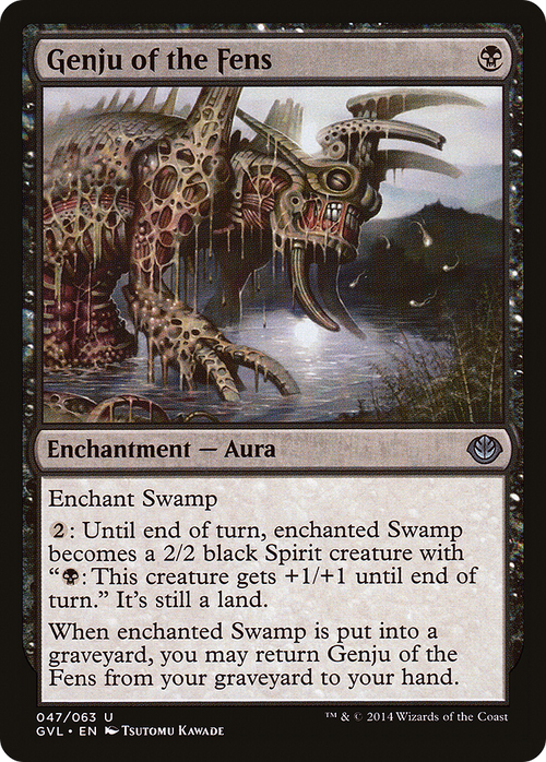 Genju of the Fens (DD3-047) - Duel Decks Anthology: Garruk vs. Liliana