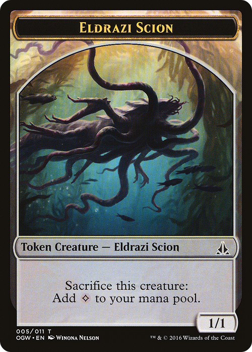 Eldrazi Scion Token (005) (OGW-005) - Oath of the Gatewatch Tokens