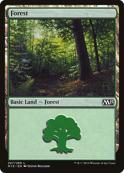 Forest (267) (M15-267) - Magic 2015