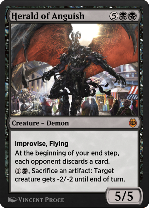 Herald of Anguish (KLR-094) - Kaladesh Remastered