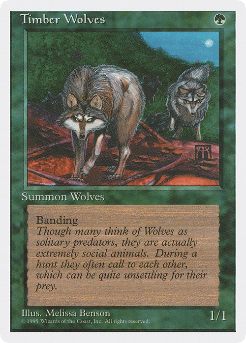Timber Wolves (4ED-) - Fourth Edition