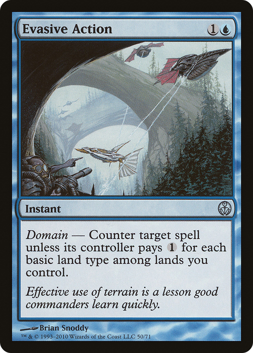 Evasive Action (DDE-050) - Duel Decks: Phyrexia vs. the Coalition