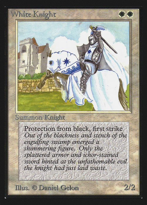 White Knight (CE) (CED-) - Collectors' Edition