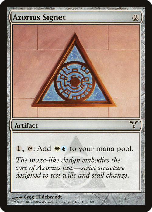 Azorius Signet (DIS-159) - Dissension