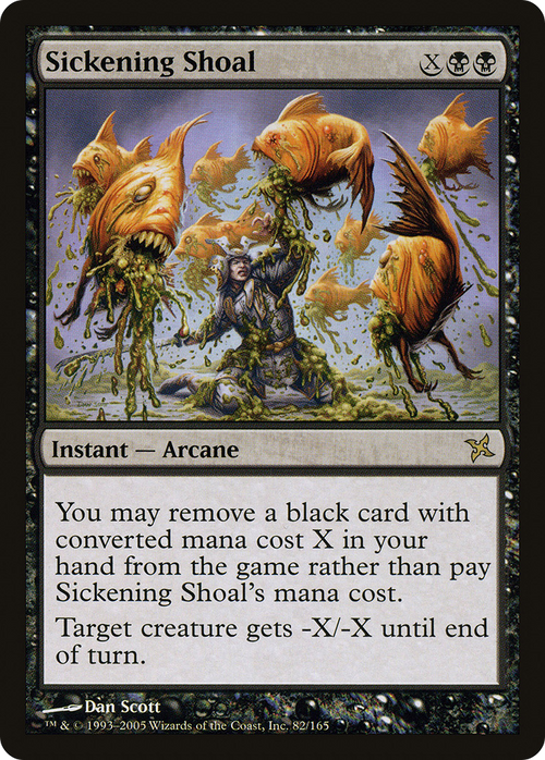 Sickening Shoal (BOK-082) - Betrayers of Kamigawa