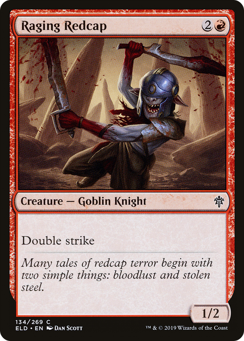 Raging Redcap (ELD-134) - Throne of Eldraine Foil