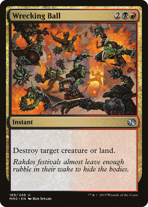 Wrecking Ball (MM2-189) - Modern Masters 2015