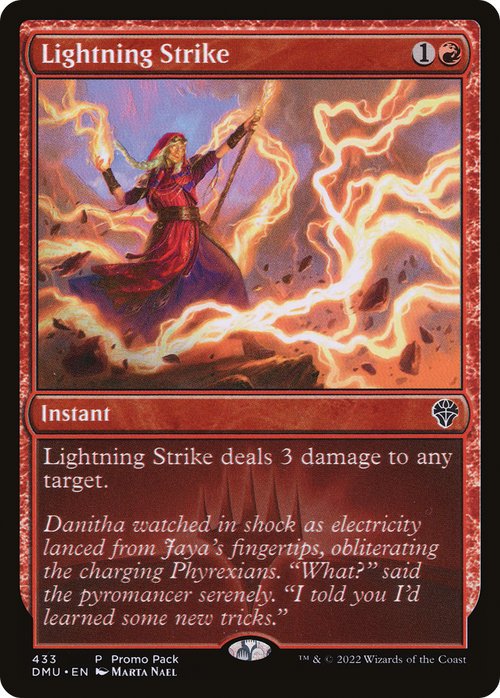 Lightning Strike (PPDMU-433) - Dominaria United Foil