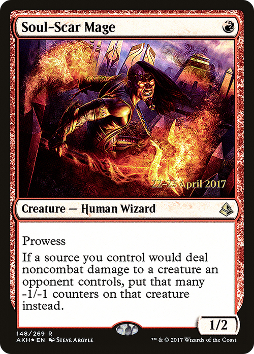 Soul-Scar Mage (PRE-148S) - Amonkhet Promos Foil