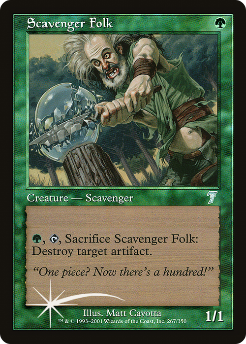 Scavenger Folk (7ED-267) - 7th Edition