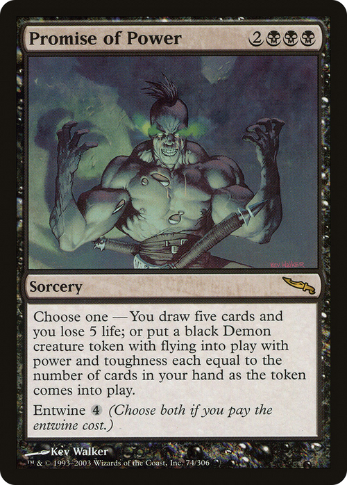 Promise of Power (MRD-074) - Mirrodin