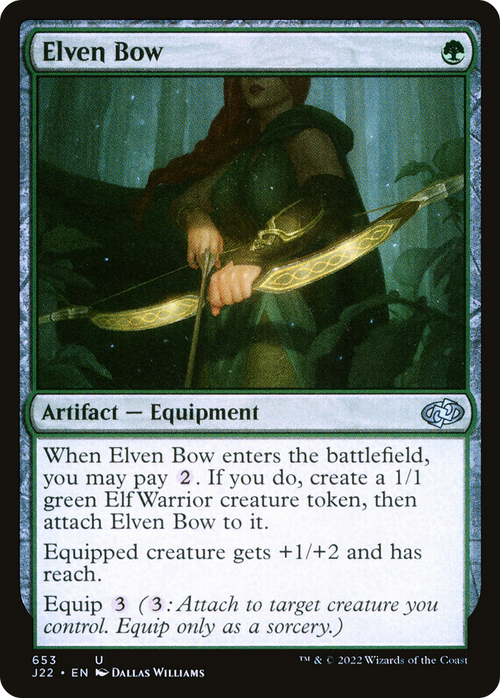 Elven Bow (J22-653) - Jumpstart 2022
