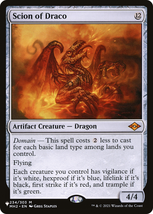 Scion of Draco (LIST-234/303) - The List