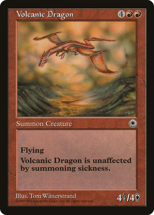 Volcanic Dragon (POR-) - Portal