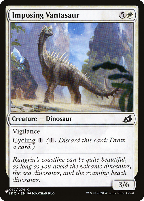 Imposing Vantasaur (LIST-IKO-17) - The List