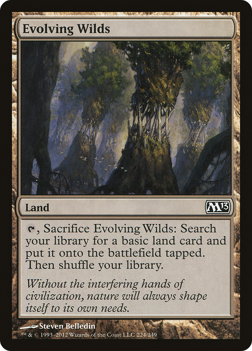Evolving Wilds (M13-224) - Magic 2013